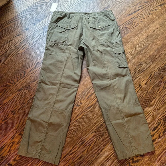MICHAEL Michael Kors olive technical fabric lightweight cargo pants New with tag - Picture 4 of 7